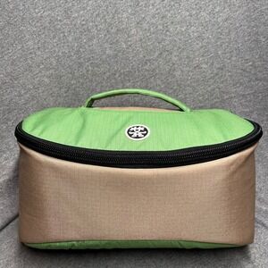 Crumpler Camera Bag Padded Pouch Organizer Green Beige Small Travel Accessory